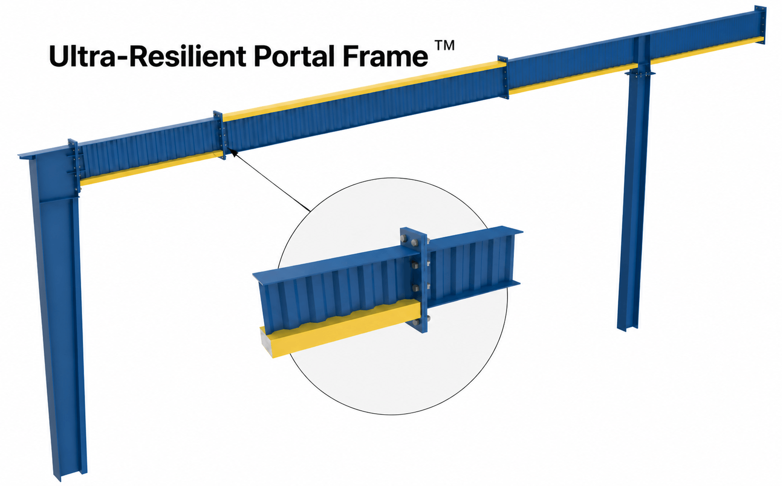 Ultra-Resilient Portal Frame - Shanghai Open Steel Structure Co.,Ltd.